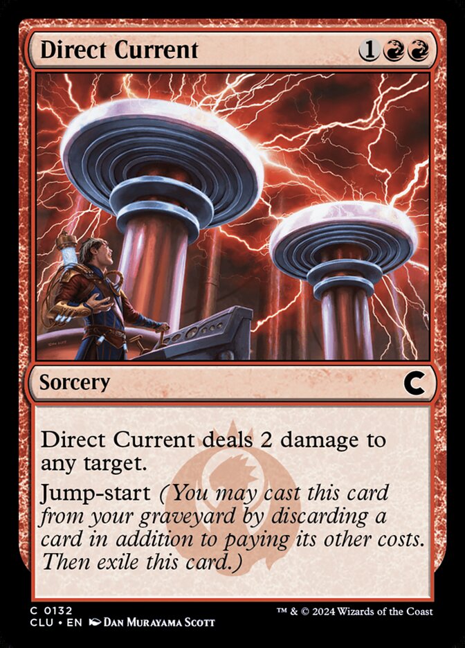 Direct Current 132 (Ravnica: Clue Edition)  | Good Games Adelaide SA