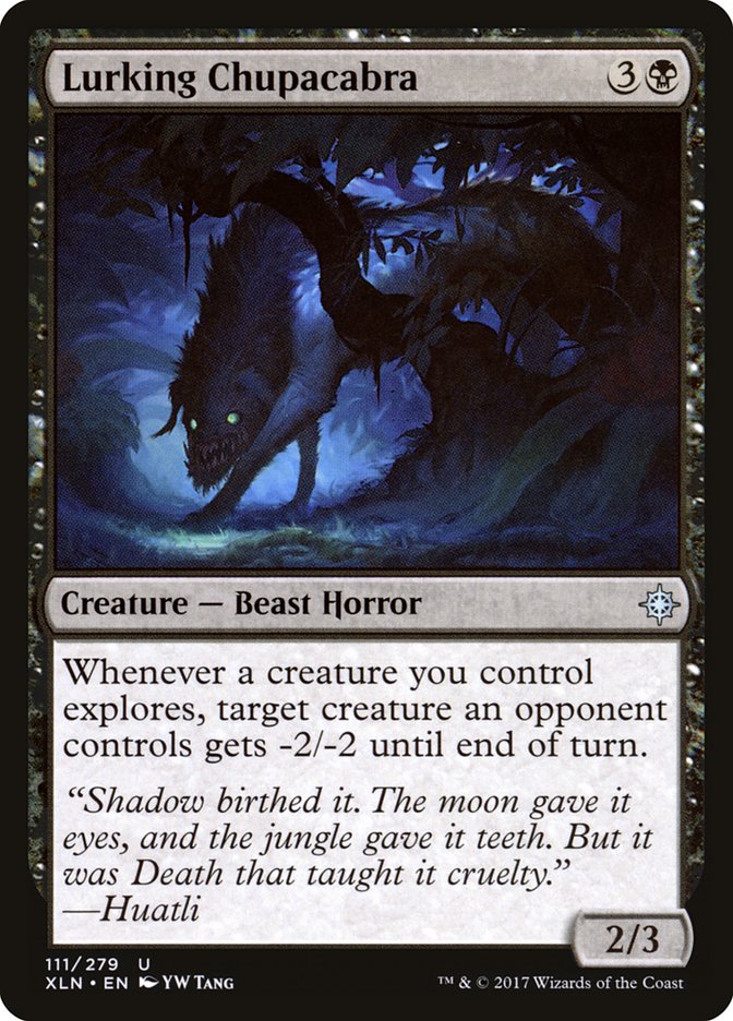 Lurking Chupacabra 111 (Ixalan)  - Foil | Good Games Adelaide SA