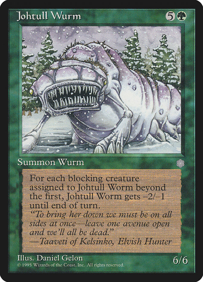 Johtull Wurm [Ice Age] | Good Games Adelaide SA
