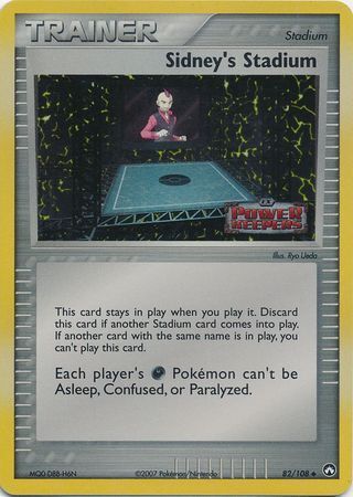 Sidney's Stadium (82/108) (Stamped) [EX: Power Keepers] | Good Games Adelaide SA
