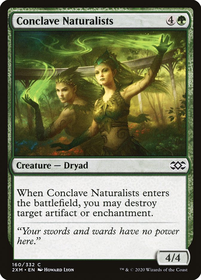 Conclave Naturalists 160 (Double Masters)  - Foil | Good Games Adelaide SA