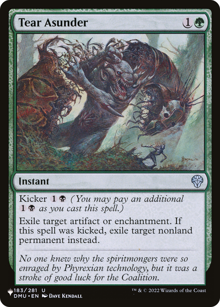 Tear Asunder [The List Reprints] | Good Games Adelaide SA