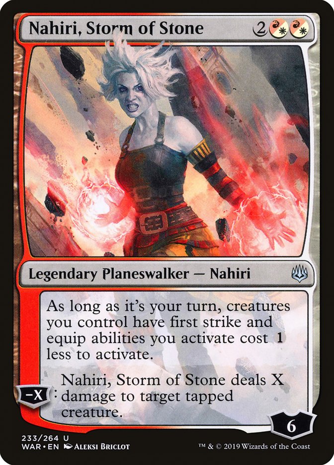 Nahiri, Storm of Stone [War of the Spark] | Good Games Adelaide SA