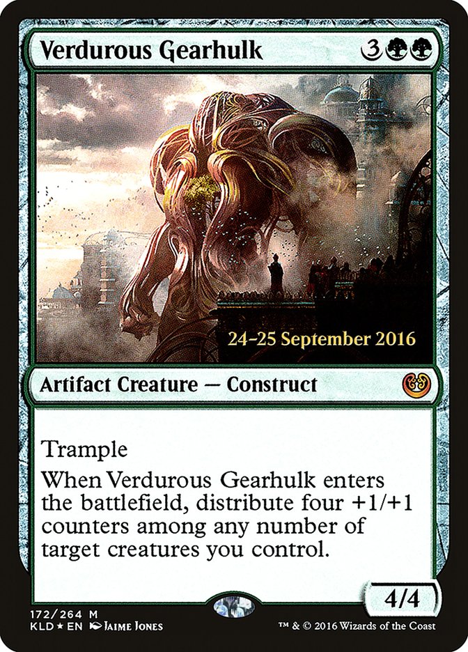 Verdurous Gearhulk [Kaladesh Promos] | Good Games Adelaide SA