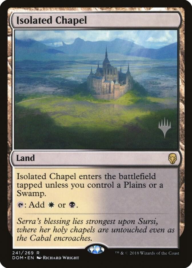 Isolated Chapel 241 (Promo Pack: Core Set 2020)  - Foil | Good Games Adelaide SA