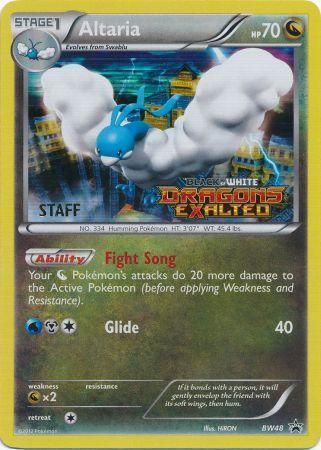 Altaria (BW48) (Staff Prerelease Promo) [Black & White: Black Star Promos] | Good Games Adelaide SA