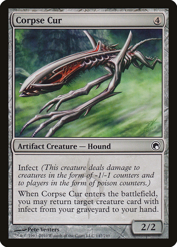 Corpse Cur 147 (Scars of Mirrodin)  - Foil | Good Games Adelaide SA