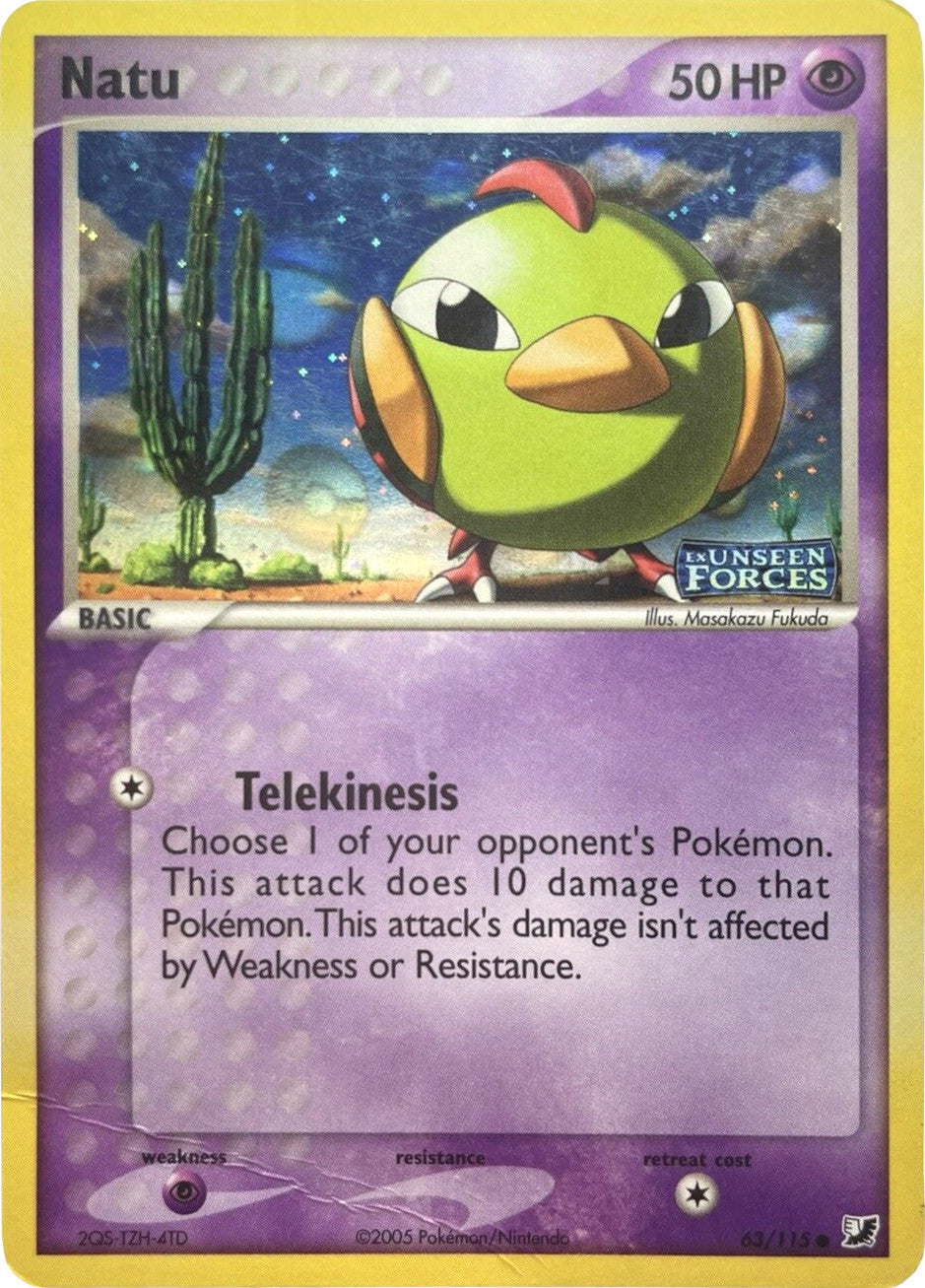 Natu (63/115) (Stamped) [EX: Unseen Forces] | Good Games Adelaide SA