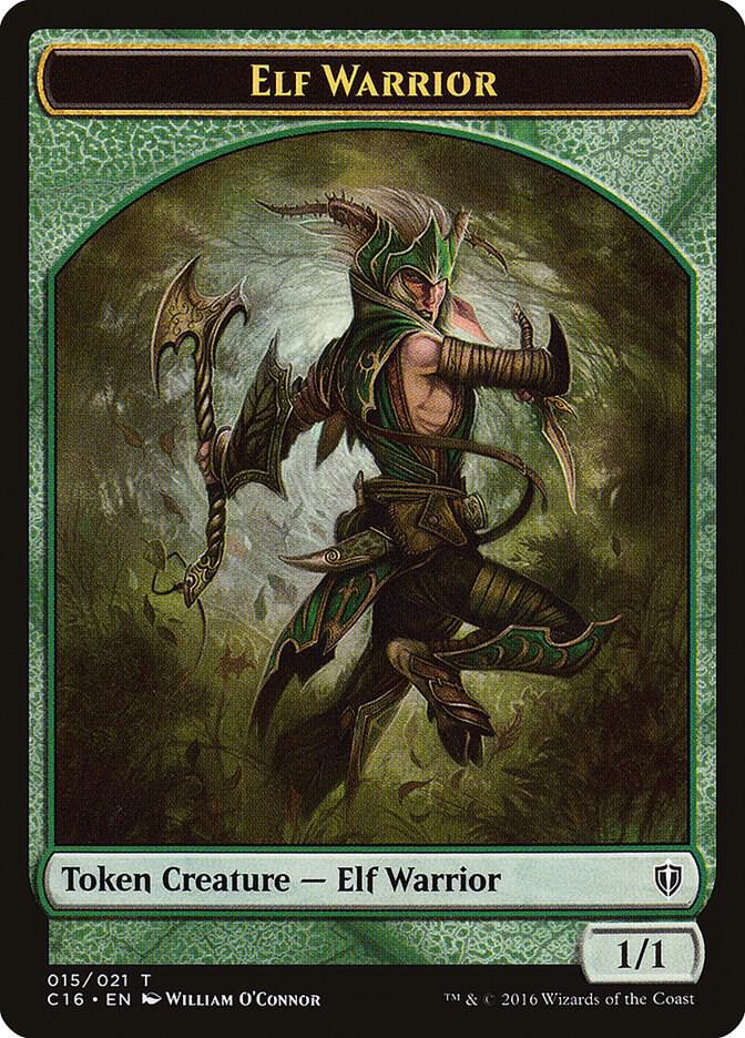 Elf Warrior // Zombie 15 // 11 (Commander 2016)  | Good Games Adelaide SA