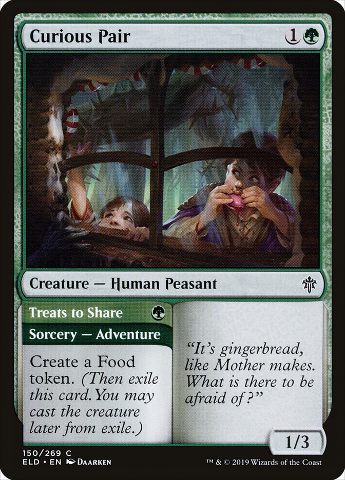 Curious Pair // Treats to Share 150 (Throne of Eldraine)  | Good Games Adelaide SA
