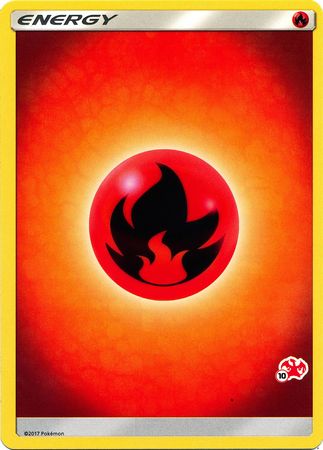 Fire Energy (Charizard Stamp #10) [Battle Academy 2020] | Good Games Adelaide SA