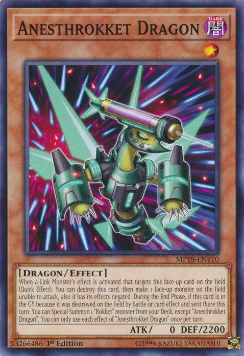 Anesthrokket Dragon [MP18-EN110] Common | Good Games Adelaide SA