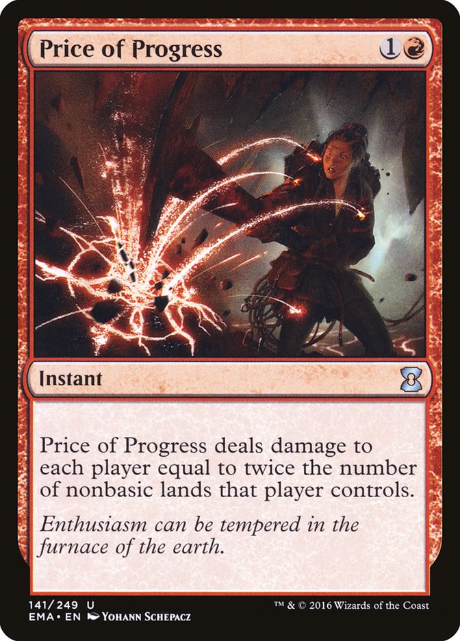 Price of Progress 141 (Eternal Masters)  - Foil | Good Games Adelaide SA