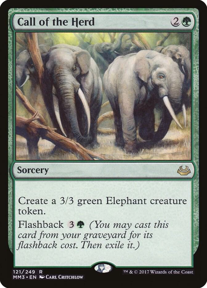 Call of the Herd 121 (Modern Masters 2017)  | Good Games Adelaide SA