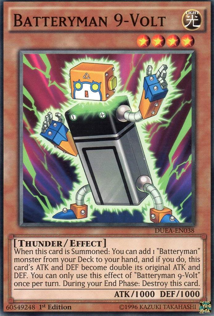 Batteryman 9-Volt [DUEA-EN038] Common | Good Games Adelaide SA
