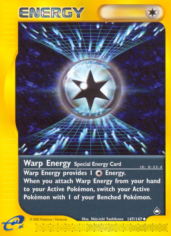 Warp Energy (147/147) [Aquapolis] | Good Games Adelaide SA