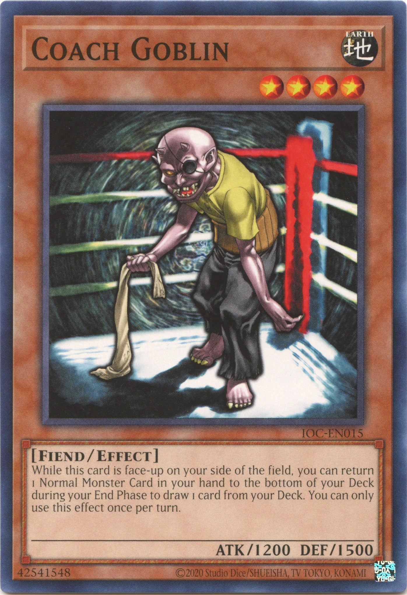 Coach Goblin (25th Anniversary) [IOC-EN015] Common | Good Games Adelaide SA