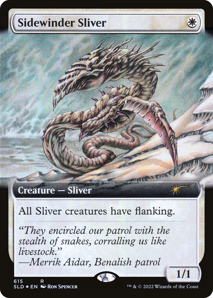 Sidewinder Sliver (Extended Art) [Secret Lair Drop Promos] | Good Games Adelaide SA