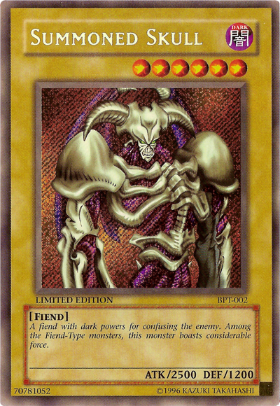 Summoned Skull [BPT-002] Secret Rare | Good Games Adelaide SA