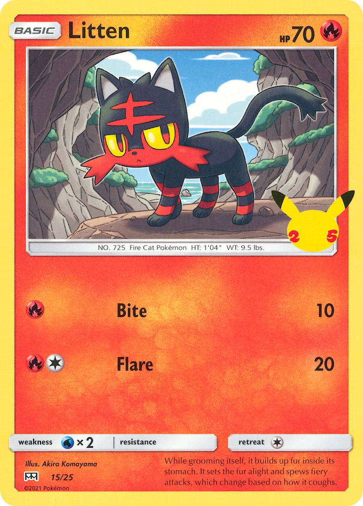 Litten (15/25) [McDonald's 25th Anniversary] | Good Games Adelaide SA