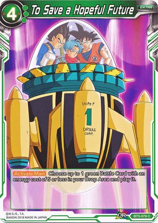 To Save a Hopeful Future [BT3-079] | Good Games Adelaide SA