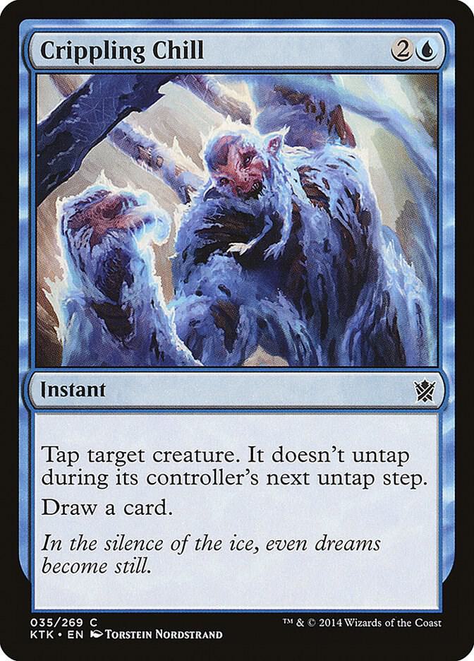 Crippling Chill 35 (Khans of Tarkir)  - Foil | Good Games Adelaide SA