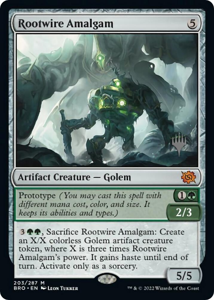 Rootwire Amalgam 203 (Promo Pack: The Brothers' War)  | Good Games Adelaide SA