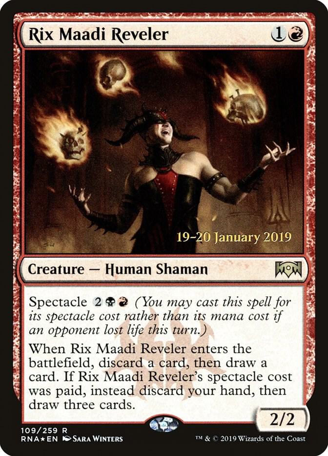 Rix Maadi Reveler 109 (Prerelease Cards)  - Foil | Good Games Adelaide SA