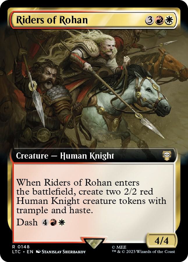 Riders of Rohan 148 (Commander: The Lord of the Rings: Tales of Middle-earth)  - Extended Art | Good Games Adelaide SA