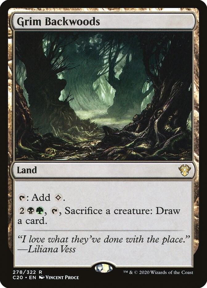 Grim Backwoods 278 (Commander 2020)  | Good Games Adelaide SA