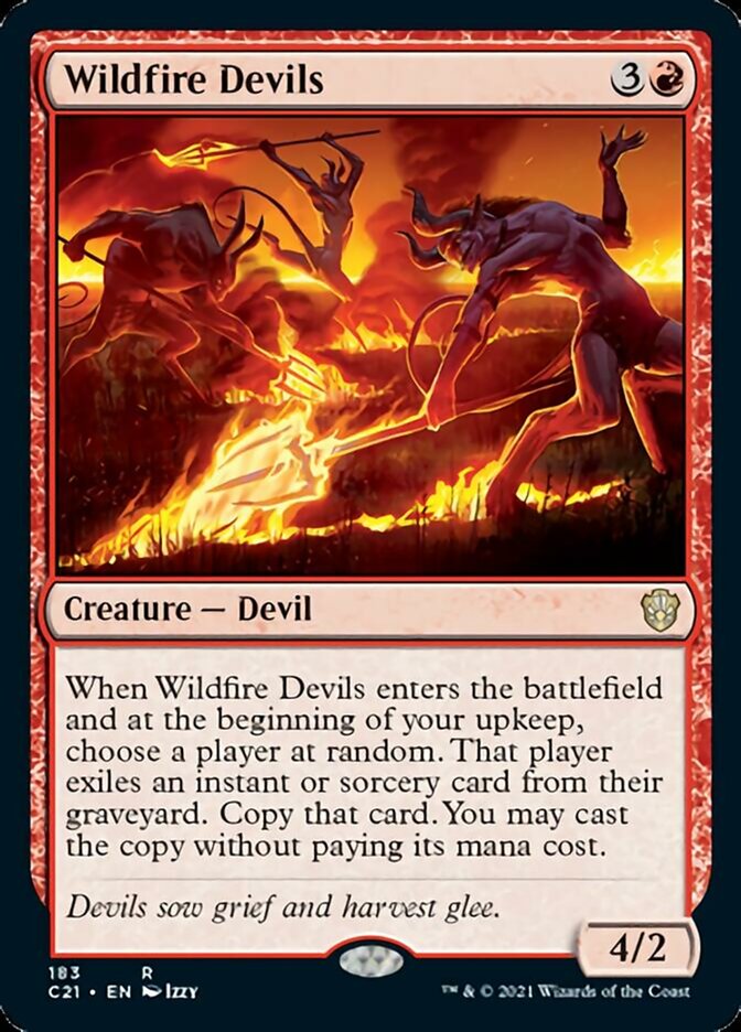 Wildfire Devils [Commander 2021] | Good Games Adelaide SA