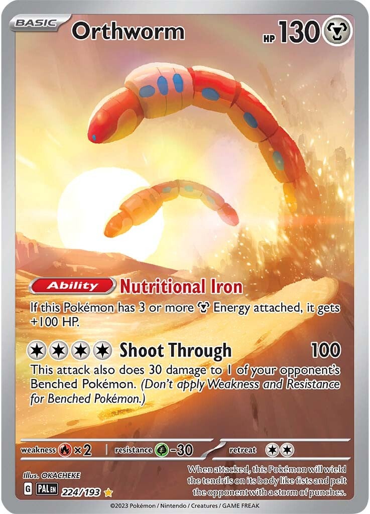 Orthworm (224/193) [Scarlet & Violet: Paldea Evolved] | Good Games Adelaide SA