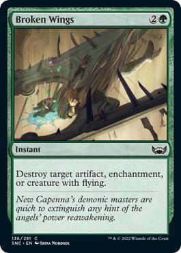 Broken Wings 136 (Streets of New Capenna)  - Foil | Good Games Adelaide SA