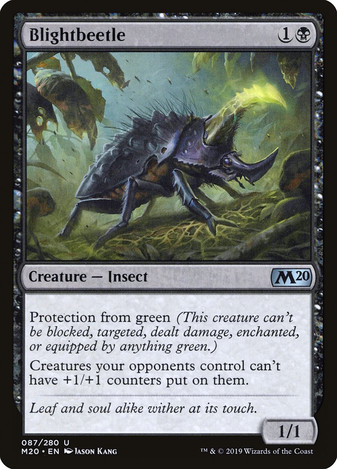 Blightbeetle [Core Set 2020] | Good Games Adelaide SA