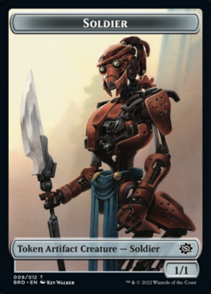 Soldier Token (009) [The Brothers' War Tokens] | Good Games Adelaide SA