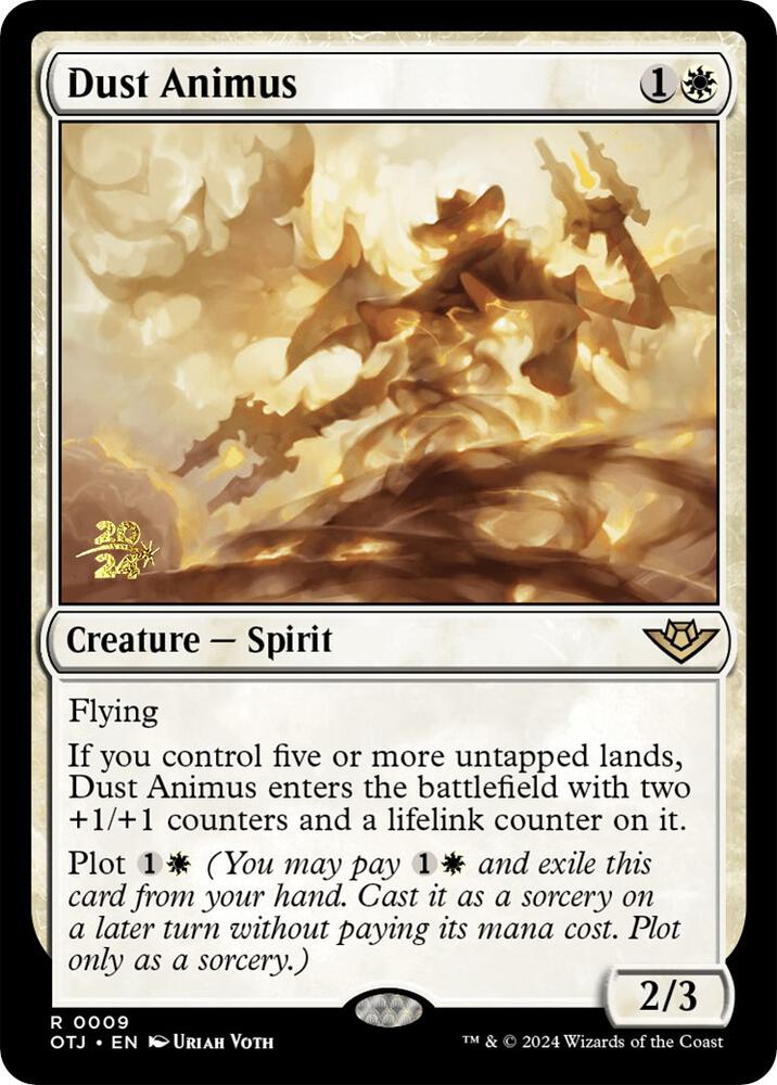 Dust Animus 9 (Prerelease Cards)  - Foil | Good Games Adelaide SA