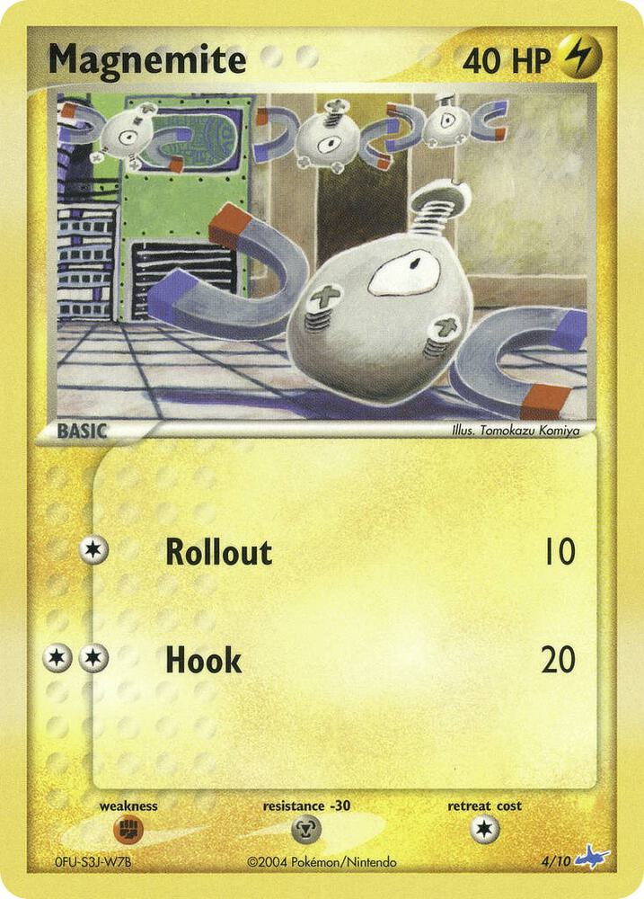 Magnemite 4/10 (EX Trainer Kit 1: Latias & Latios)  | Good Games Adelaide SA