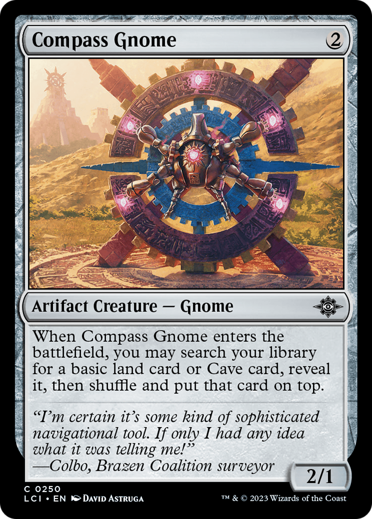 Compass Gnome [The Lost Caverns of Ixalan] | Good Games Adelaide SA