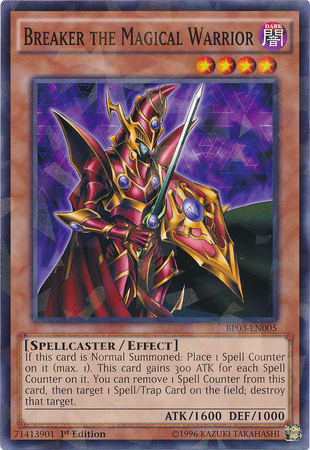 Breaker the Magical Warrior [BP03-EN005] Shatterfoil Rare | Good Games Adelaide SA