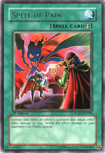 Spell of Pain [RGBT-EN090] Rare | Good Games Adelaide SA