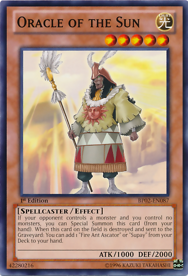 Oracle of the Sun [BP02-EN087] Mosaic Rare | Good Games Adelaide SA