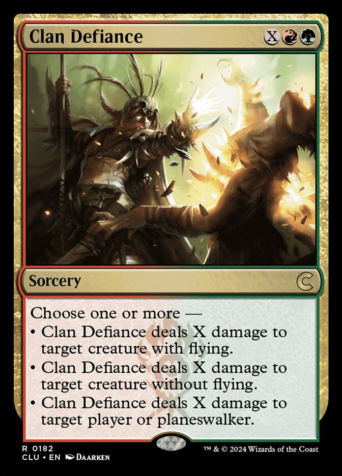 Clan Defiance 182 (Ravnica: Clue Edition)  | Good Games Adelaide SA