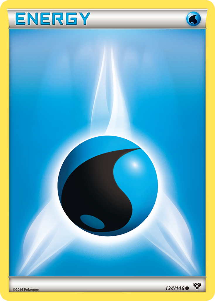 Water Energy (134/146) [XY: Base Set] | Good Games Adelaide SA
