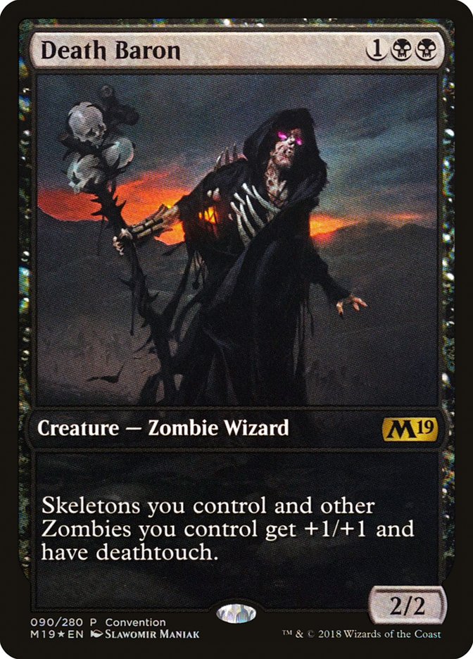 Death Baron (2018 Convention Promo) [Core Set 2019 Promos] | Good Games Adelaide SA