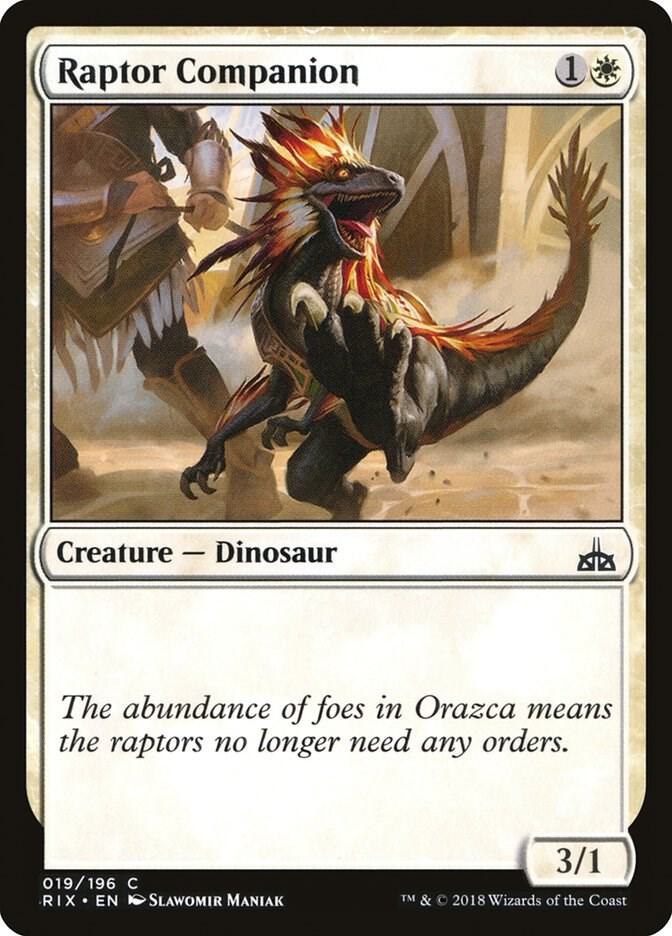 Raptor Companion 19 (Rivals of Ixalan)  | Good Games Adelaide SA