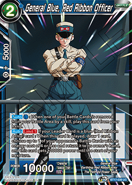 General Blue, Red Ribbon Officer (BT17-039) [Ultimate Squad] | Good Games Adelaide SA