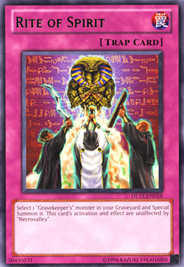 Rite of Spirit (Green) [DL11-EN019] Rare | Good Games Adelaide SA