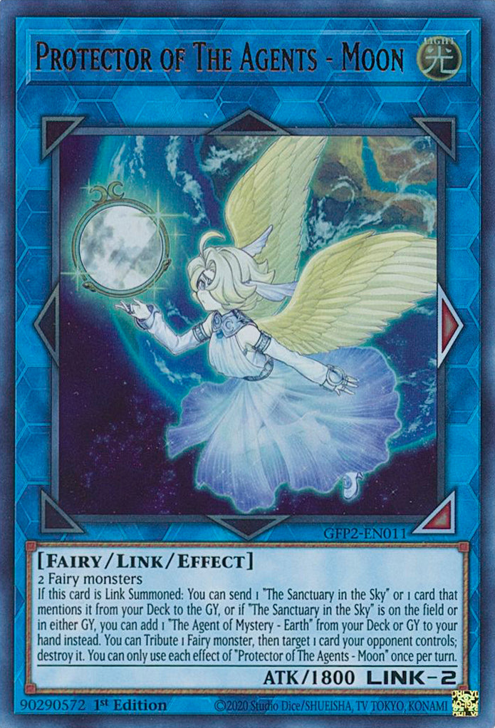 Protector of The Agents - Moon [GFP2-EN011] Ultra Rare | Good Games Adelaide SA