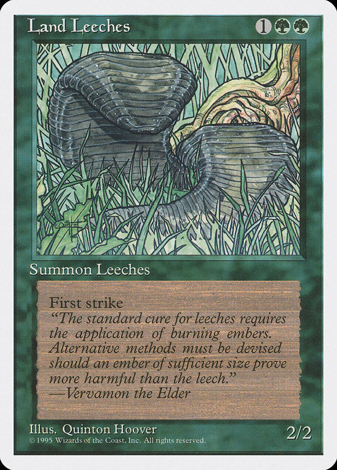 Land Leeches  (Fourth Edition)  | Good Games Adelaide SA