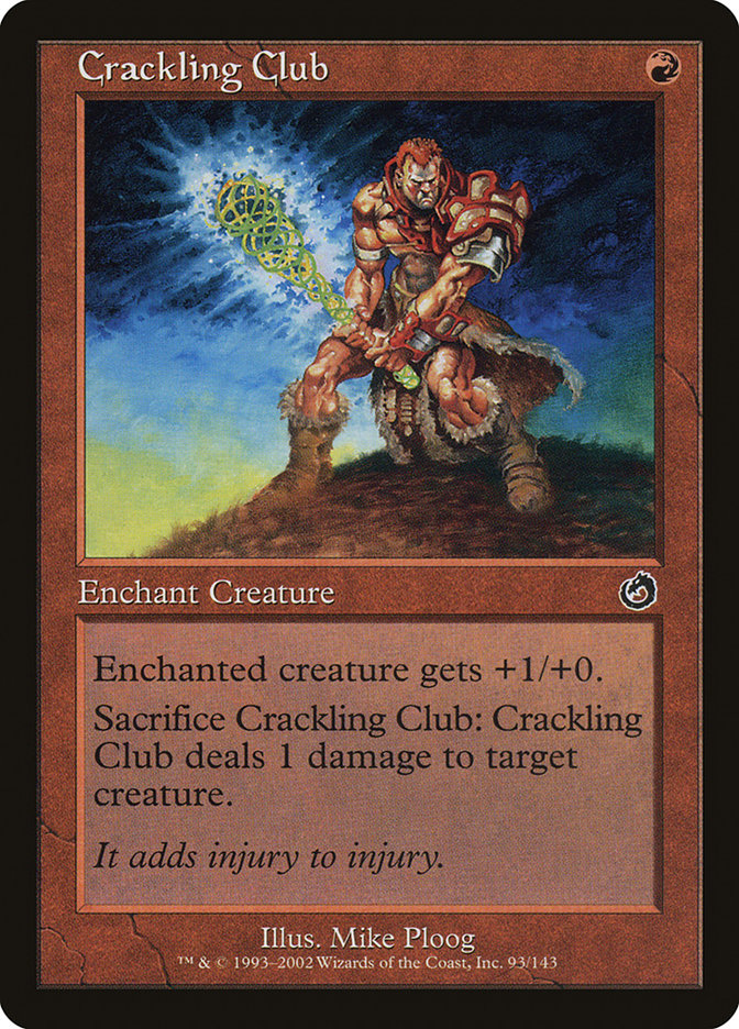 Crackling Club 93/143 (Torment)  - Foil | Good Games Adelaide SA